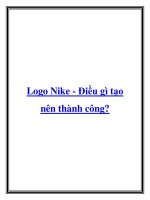 Logo Nike - Điều gì tạo nên thành công? pot