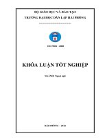 A study on translation of business negotiation terms from English into VietNamese