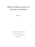 Ecient Collision Detection for Animation and RoboticsMing C. LinDepartment of Electrical pptx