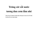 Trứng cút xốt nước tương đưa cơm lắm nhé docx