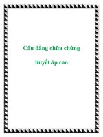 Câu đằng chữa chứng huyết áp cao docx