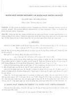 Ngôn ngữ nhóm Duybrây và ngôn ngữ nhóm Kroazô pot