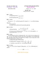 Đề Thi Thử Tuyển Sinh Lớp 10 Toán 2013 - Đề 81 pptx