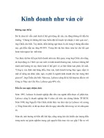Kinh doanh như ván cờ potx
