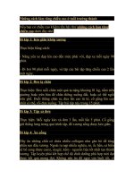 Những cách làm tăng chiều cao ở tuổi trưởng thành