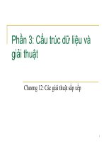 Chương 12 Giải thuật sắp xếp C++