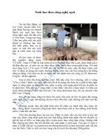 Nuôi heo theo công nghệ sạch pot