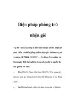 Biện pháp phòng trừ nhện gié doc