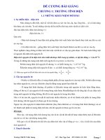 chương 1. trường tĩnh điện