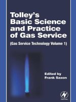 TOLLEY’S BASIC SCIENCE AND PRACTICE OF GAS SERVICE Volume 1 pptx