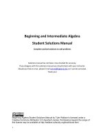 Beginning and Intermediate Algebra (2nd Edition) pot