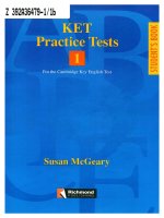 ket practice tests 1 student''s book