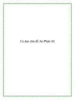 Một số bài ca dao chỉ tính an phận pptx