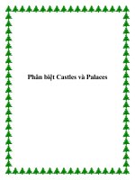 Phân biệt Castles và Palaces pdf