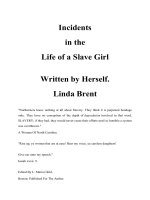 Incidents in the Life of a Slave Girl Written pdf