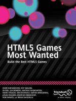 apress -  html5 games most wanted, build the best html5 games (2012)