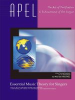 Essential music theory for singers