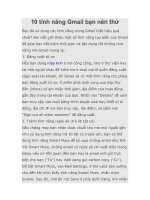 10 tính năng Gmail bạn nên thử pdf