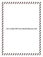 Gửi và nhận SMS trên Android bằng máy tính pdf