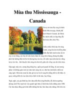 Mùa thu Mississauga Canada doc