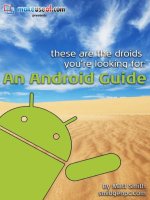These Are The Droids You’re Looking For: An Android Guide