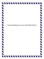 Sưu tầm những bài ca dao chủ đề nhớ công ơn cha mẹ ppt