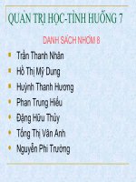 CƠ CẤU TỔ CHỨC CỦA CÔNG TY CP SX-TM-DV SAKI