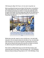 Chất lượng lao động Việt Nam so với các nước trong khu vực pot