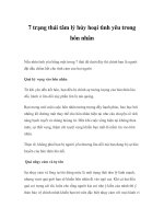 7 trạng thái tâm lý hủy hoại tình yêu trong hôn nhân pot