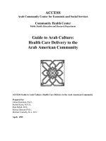 Guide to Arab Culture: Health Care Delivery to the Arab American Community pdf