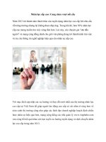 Nhân lực cấp cao: Cung chưa vượt nổi cầu pot