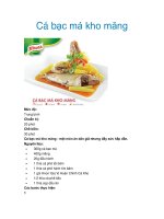 Cá bạc má kho măng pdf