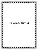 Đi bụi trên đất Thái pot