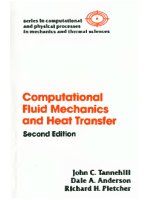 Computational fluid mechanics and heat transfer   anderson