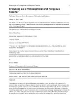 Browning as a Philosophical and Religious Teacher pptx