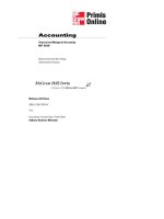 Boston University/ Met College Administrative Sciences: McGraw-Hill/Irwin  doc