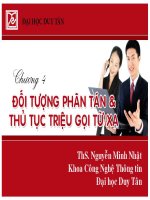 Chương 4 Đối tượng phân tán và thủ tục triệu gọi từ xa pot