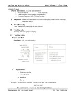 UNIT 8: PROCESSCAUSE AND EFFECT ppt