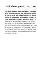 Thiết kế cảnh quan hay 