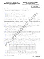 Đề thi thử ĐH 2013 môn Sinh trường ĐH KHTN Huế doc