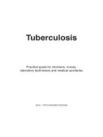 TUBERCULOSIS - PRACTICAL GUIDE FOR CLINICIANS, NURSES, LABORATORY TECHNICIANS AND MEDICAL AUXILIARIES doc