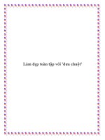 Làm đẹp toàn tập với ''''dưa chuột''''. potx