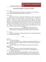 Đề thi thử Đại học môn Văn Khối D năm 2014