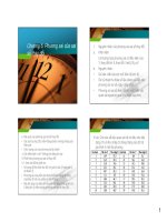 Chương 6: Phương sai của sai số thay đổi