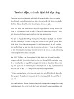 Trời rét đậm, trẻ mắc bệnh hô hấp tăng doc