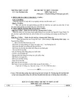 Đề Thi Thử Tốt Nghiệp Văn 2013 - Phần 6 - Đề 6 doc