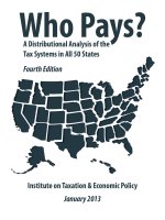 Who Pays? A Distributional Analysis of the Tax Systems in All 50 States docx