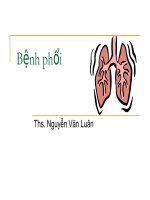 Bệnh phổi pptx