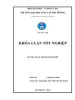 Một số biện pháp cải thiện tình hình tài chính tại Công ty TNHH Thương mại Dương Hưng.