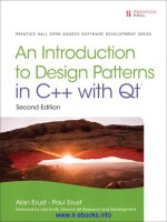 An Introduction to Design Patterns in C++ with Qt™, 2nd Edition doc